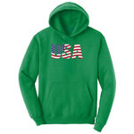 USA Youth Hoodie - Kelly Green