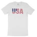 USA Youth Short Sleeve Tee - White
