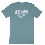 Vodka May Not be the Answer but Its Worth a Shot Ladies Short Sleeve Tee - Surf Blackout