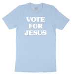 Vote for Jesus Toddler Short Sleeve Tee - Light Blue