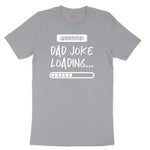 Warning Dad Joke Loading Short Sleeve Tee - Athletic Heather Grey