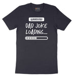 Warning Dad Joke Loading Short Sleeve Tee - Deep Navy