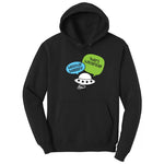 Weather Balloon Thats Hysterical Hoodie - Jet Black