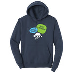 Weather Balloon Thats Hysterical Hoodie - Navy