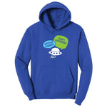 Weather Balloon Thats Hysterical Hoodie - True Royal