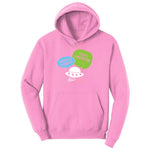 Weather Balloon Thats Hysterical Youth Hoodie - Candy Pink