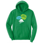 Weather Balloon Thats Hysterical Youth Hoodie - Kelly Green