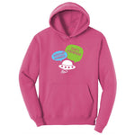 Weather Balloon Thats Hysterical Youth Hoodie - Sangria