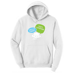 Weather Balloon Thats Hysterical Youth Hoodie - White