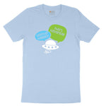 Weather Balloon Thats Hysterical Youth Short Sleeve Tee - Light Blue