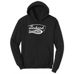 Weekend Hooker Ladies Hoodie - Jet Black