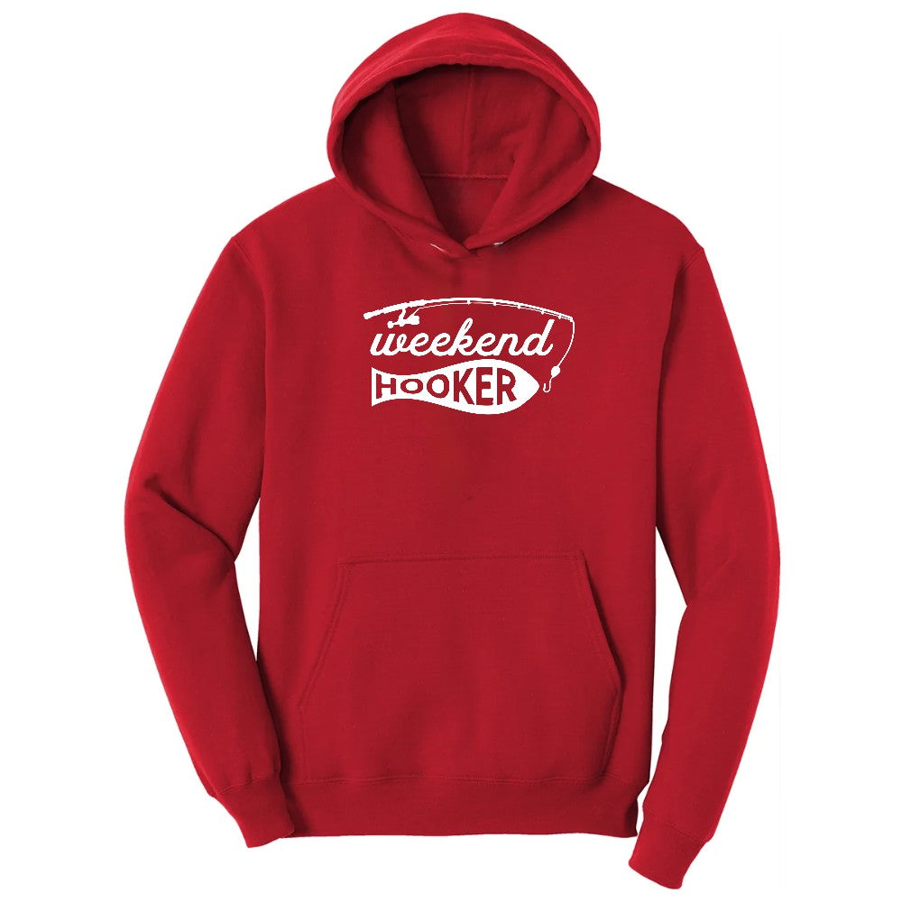 Weekend Hooker Hoodie - Red