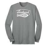 Weekend Hooker Long Sleeve Tee - Athletic Grey
