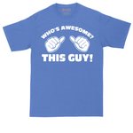 Who's Awesome - This Guy tall t-shirt for men in Heather Royal