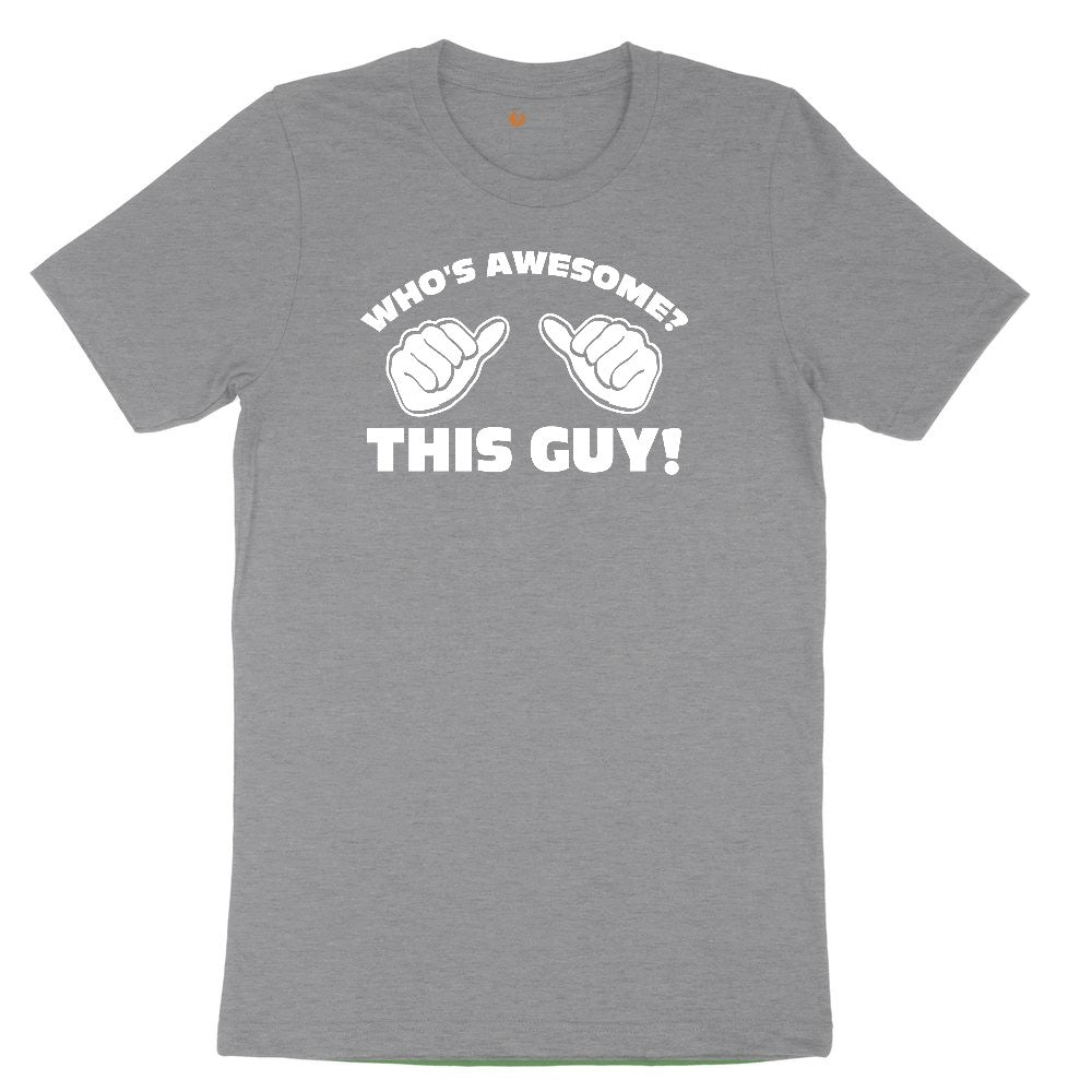 Who's Awesome - This Guy Toddler Short Sleeve Tee - Athletic Heather