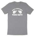 Who's Awesome - This Guy Toddler Short Sleeve Tee - Athletic Heather