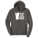 Wish You Were Beer Hoodie - Charcoal