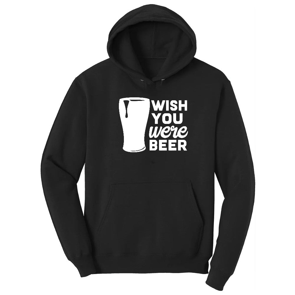 Wish You Were Beer Hoodie - Jet Black