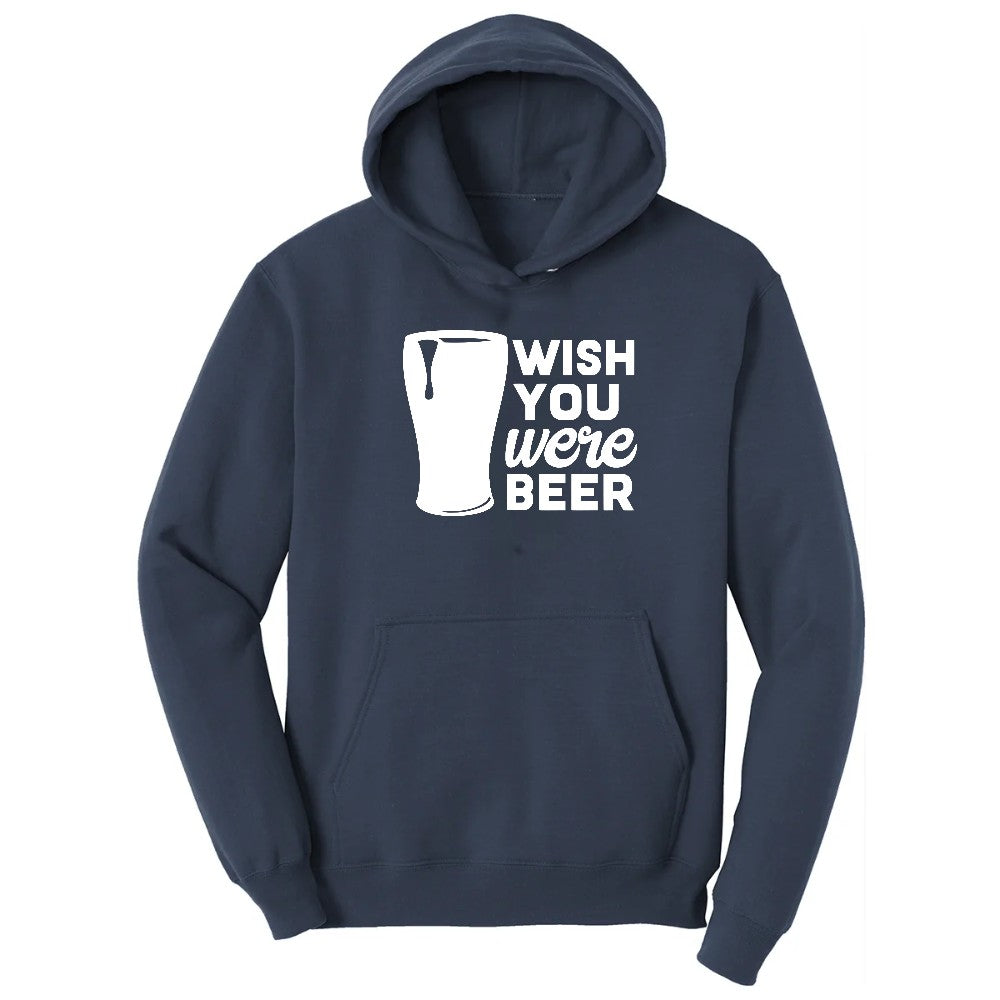 Wish You Were Beer Hoodie - Navy
