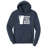 Wish You Were Beer Hoodie - Navy