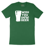 Wish You Were Beer Short Sleeve Tee - Athletic Kelly