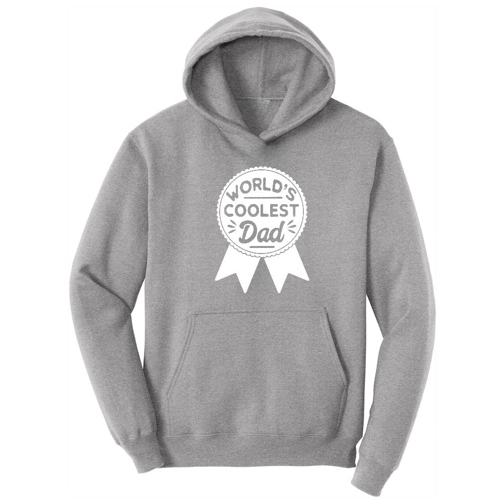 Worlds Coolest Dad Hoodie - Athletic Heather