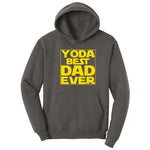 YODA Best Dad Ever Hoodie - Charcoal