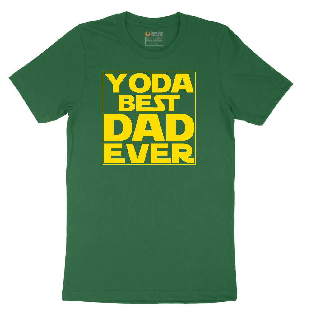 YODA Best Dad Ever Short Sleeve Tee - Athletic Kelly