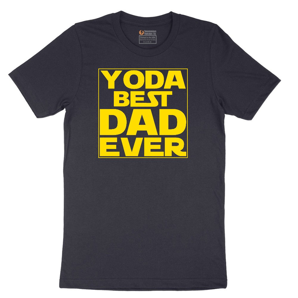YODA Best Dad Ever Short Sleeve Tee - Deep Navy