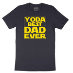 YODA Best Dad Ever Short Sleeve Tee - Deep Navy