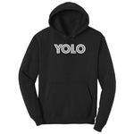 YOLO Hoodie - Jet Black