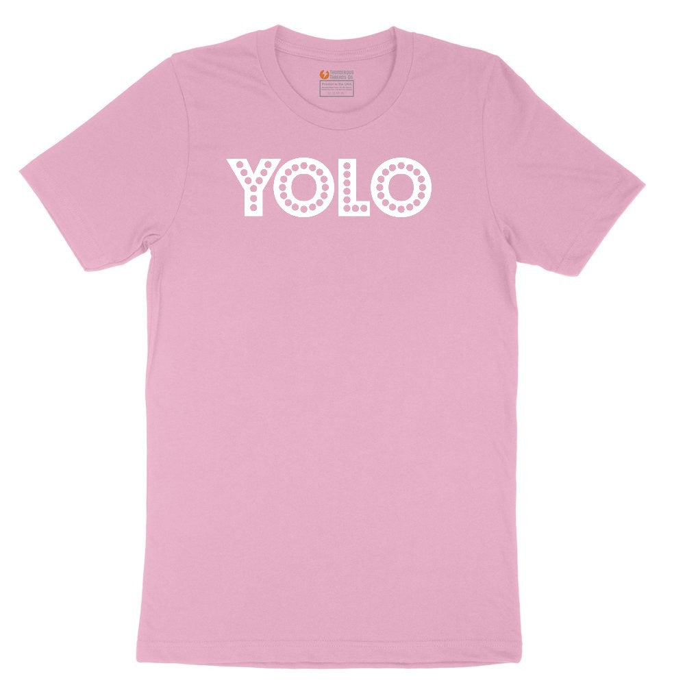 YOLO Toddler Short Sleeve Tee - Candy Pink