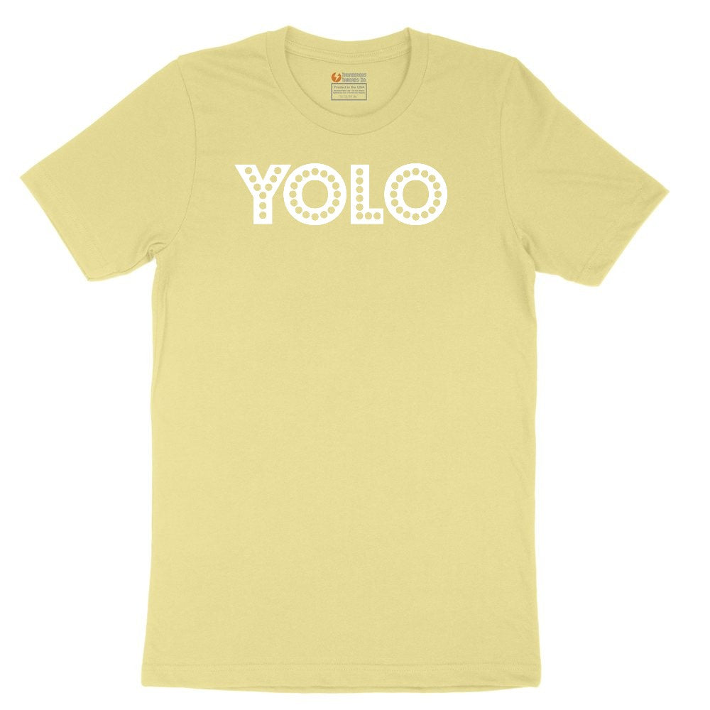 YOLO Toddler Short Sleeve Tee - Yellow