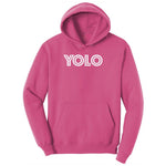 YOLO Youth Hoodie - Sangria