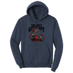 You Ain't Getting Shit Santa Design Hoodie - Navy