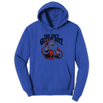 You Ain't Getting Shit Santa Design Hoodie - True Royal