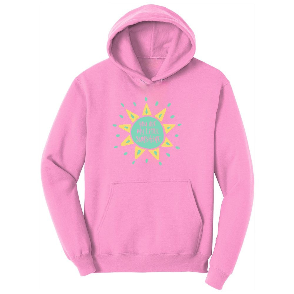 You are My Littlest Sunshine Toddler Hoodie - Candy Pink