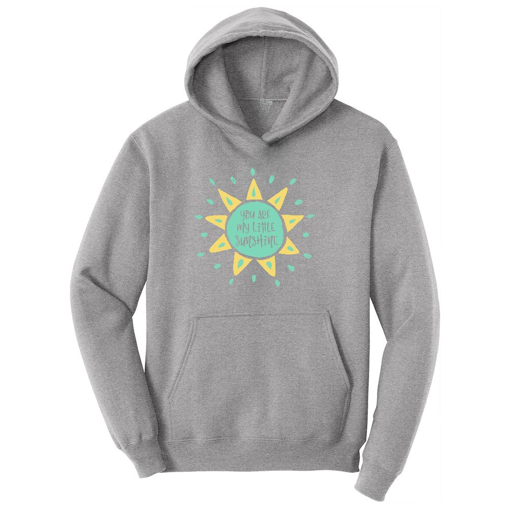 You are My Littlest Sunshine Youth Hoodie - Athletic Heather