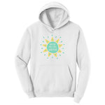 You are My Littlest Sunshine Youth Hoodie - White