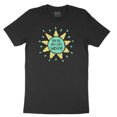 You are My Littlest Sunshine Youth Short Sleeve Tee - Black