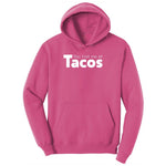You Had Me at Tacos Version 1 Youth Hoodie - Sangria