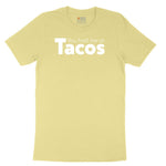You Had Me at Tacos Version 1 Youth Short Sleeve Tee - Yellow