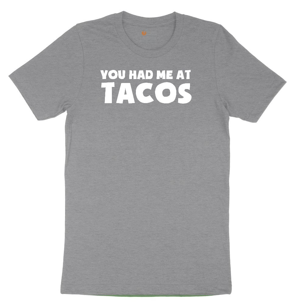 You Had Me at Tacos Version 2 Youth Short Sleeve Tee - Athletic Heather