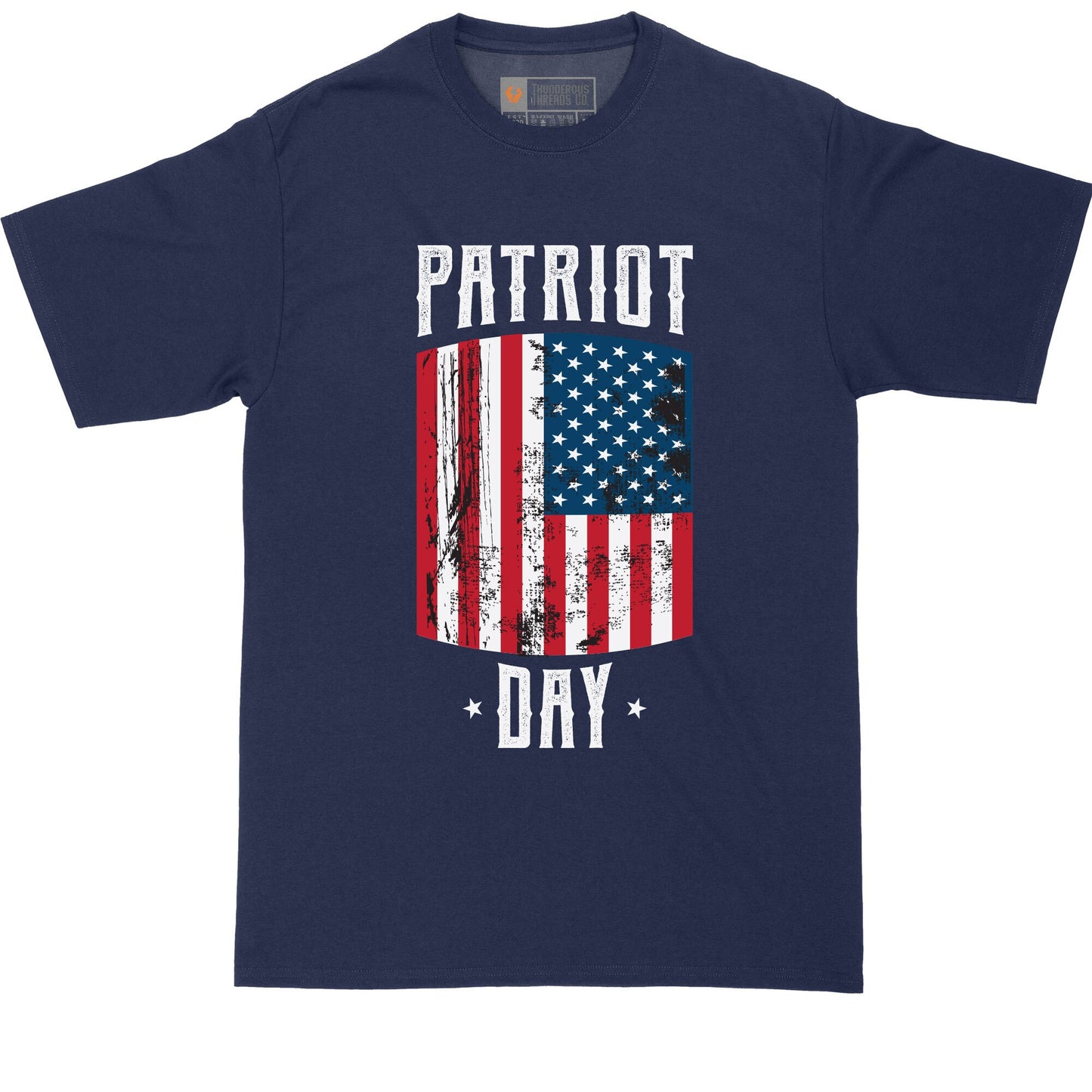 Big and Tall Men | Patriot Day | Fourth of July | Independence Day | Graphic T-Shirt