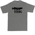 Mens Fishing Shirt | I'd Rather be Fishing | Mens Big and Tall T-Shirt