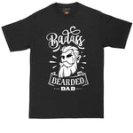 Bad Ass Bearded Dad | Big and Tall Men | Fathers Day Present | Gift for Him