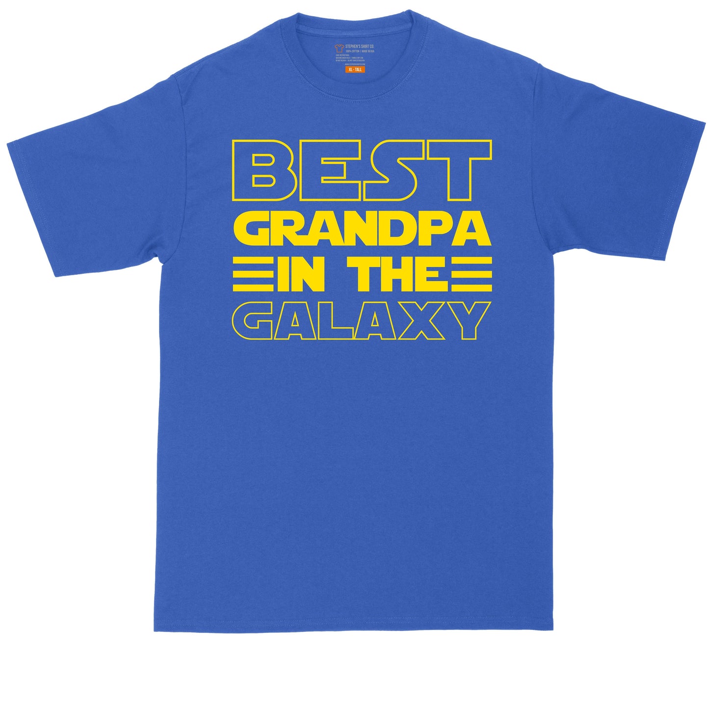 Best Grandpa in the Gallaxy | Big and Tall Men | Fathers Day Present | Gift for Him