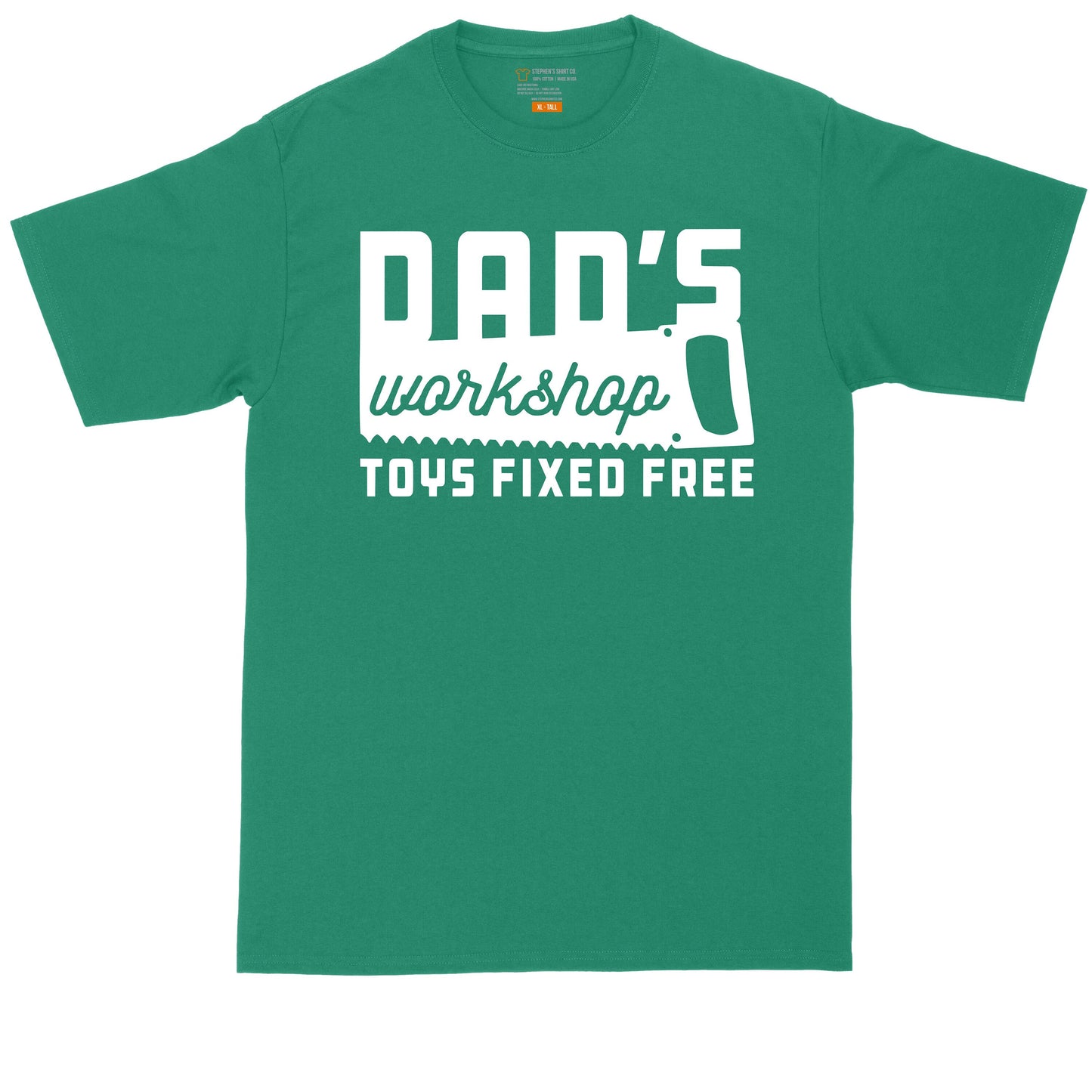 Dads Workshop Toys Fixed Free | Big and Tall Men | Fathers Day Present | Gift for Him