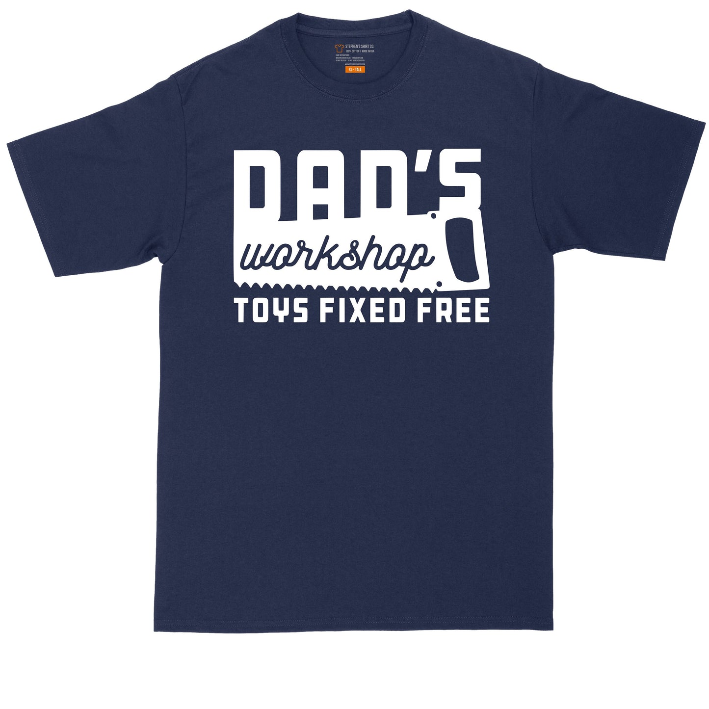 Dads Workshop Toys Fixed Free | Big and Tall Men | Fathers Day Present | Gift for Him