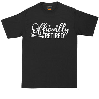Officially Retired | Mens Big and Tall T-Shirt